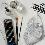 WATER-SOLUBLE SKETCHING vízoldható grafitceruzák