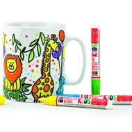 Porcelán és üveg filctoll