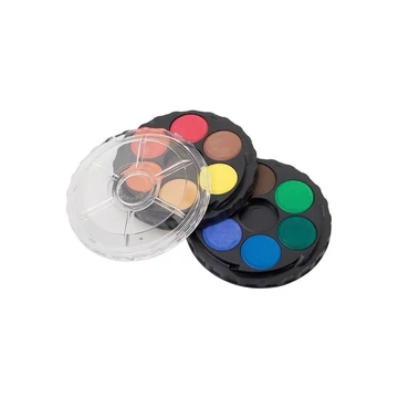 Koh-I-Noor 12 Round Water Colour Paint – élénk, kör alakú vízfesték készlet gyerekeknek és diákoknak Koh-I-Noor 12 Round Water Colour Paint – élénk, kör alakú vízfesték készlet gyerekeknek és diákoknak