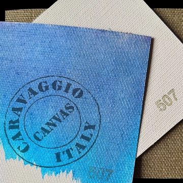 Saler CARAVAGGIO CANVAS 507 alapozott tekercses vászon, kevert pamut, sima, 310g 210*100cm