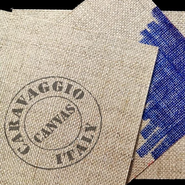Saler CARAVAGGIO CANVAS 509 tekercses vászon Grane Grossa, nyers len, érdes, 260gr, 215*100cm
