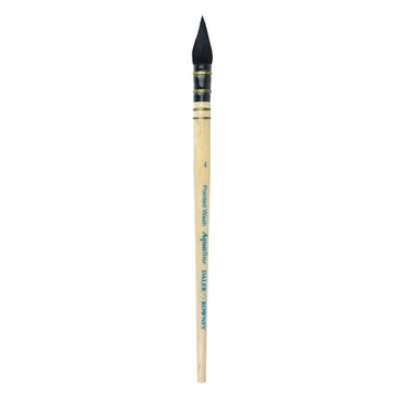 Daler-Rowney AQUAFINE kerek hegyes kecskeszőr ecset AF24-4 Daler-Rowney AQUAFINE kerek hegyes kecskeszőr ecset AF24-4