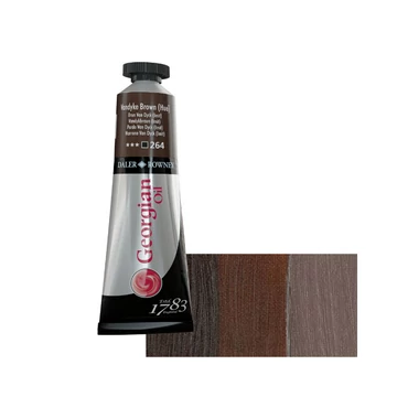 Daler-Rowney GEORGIAN OIL COLOUR 264 Van Dyck barna imit – 38 ml tubusos olajfesték Daler-Rowney GEORGIAN OIL COLOUR 264 Van Dyck barna imit – 38 ml tubusos olajfesték