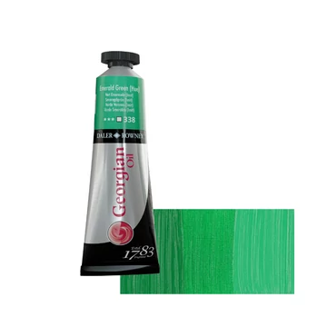 Daler-Rowney GEORGIAN OIL COLOUR 338 smaragdzöld imit – 38 ml tubusos olajfesték