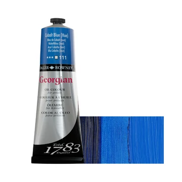 Daler-Rowney GEORGIAN OIL COLOUR 111 kobaltkék imit – 225 ml tubusos olajfesték