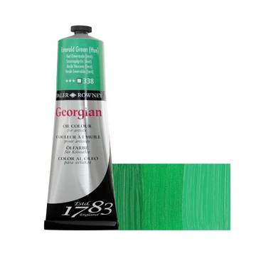 Daler-Rowney GEORGIAN OIL COLOUR 338 smaragdzöld imit – 225 ml tubusos olajfesték Daler-Rowney GEORGIAN OIL COLOUR 338 smaragdzöld imit – 225 ml tubusos olajfesték