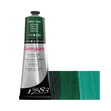Daler-Rowney GEORGIAN OIL COLOUR 352 hooker zöld – 225 ml tubusos olajfesték Daler-Rowney GEORGIAN OIL COLOUR 352 hooker zöld – 225 ml tubusos olajfesték