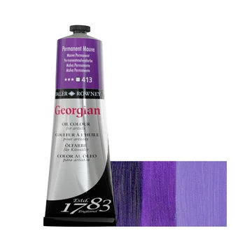 Daler-Rowney GEORGIAN OIL COLOUR 413 permanent mályva – 225 ml tubusos olajfesték Daler-Rowney GEORGIAN OIL COLOUR 413 permanent mályva – 225 ml tubusos olajfesték