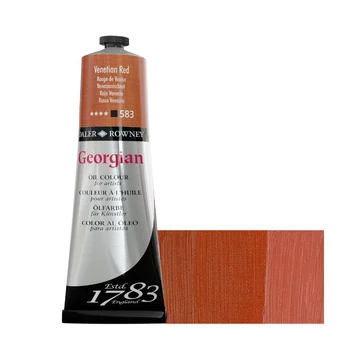 Daler-Rowney GEORGIAN OIL COLOUR 583 velencei vörös – 225 ml tubusos olajfesték Daler-Rowney GEORGIAN OIL COLOUR 583 velencei vörös – 225 ml tubusos olajfesték