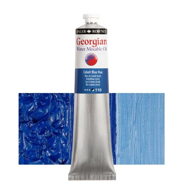 Daler-Rowney GEORGIAN WATER MIXABLE OIL vizes olajfesték 110 kobaltkék imit 200ml Daler-Rowney GEORGIAN WATER MIXABLE OIL vizes olajfesték 110 kobaltkék imit 200ml