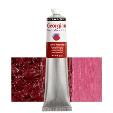 Daler-Rowney GEORGIAN WATER MIXABLE OIL vizes olajfesték 515 alizarinvörös 200ml Daler-Rowney GEORGIAN WATER MIXABLE OIL vizes olajfesték 515 alizarinvörös 200ml