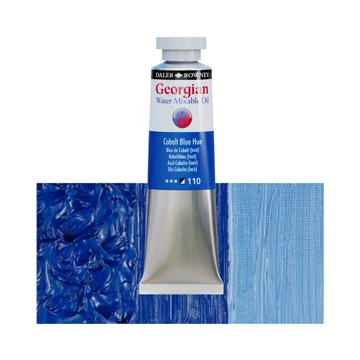 Daler-Rowney GEORGIAN WATER MIXABLE OIL vizes olajfesték 110 kobaltkék imit 37ml Daler-Rowney GEORGIAN WATER MIXABLE OIL vizes olajfesték 110 kobaltkék imit 37ml