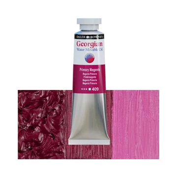 Daler-Rowney GEORGIAN WATER MIXABLE OIL vizes olajfesték 409 keverő magenta 37ml Daler-Rowney GEORGIAN WATER MIXABLE OIL vizes olajfesték 409 keverő magenta 37ml