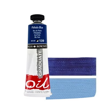 Daler-Rowney GRADUATE olajfesték 139 phtalo kék 38ml Daler-Rowney GRADUATE olajfesték 139 phtalo kék 38ml