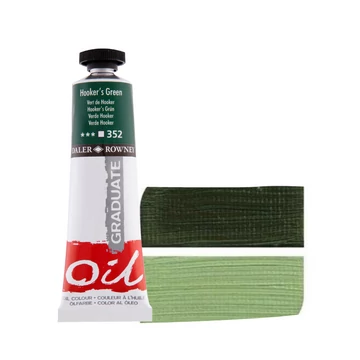 Daler-Rowney GRADUATE olajfesték 352 hooker-zöld 38ml Daler-Rowney GRADUATE olajfesték 352 hooker-zöld 38ml
