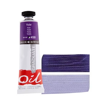 Daler-Rowney GRADUATE olajfesték 450 ibolya 38ml Daler-Rowney GRADUATE olajfesték 450 ibolya 38ml