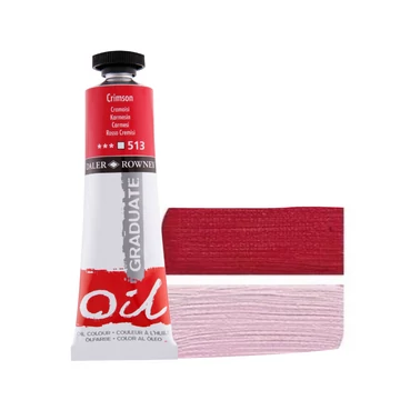 Daler-Rowney GRADUATE olajfesték 513 kármin 38ml Daler-Rowney GRADUATE olajfesték 513 kármin 38ml