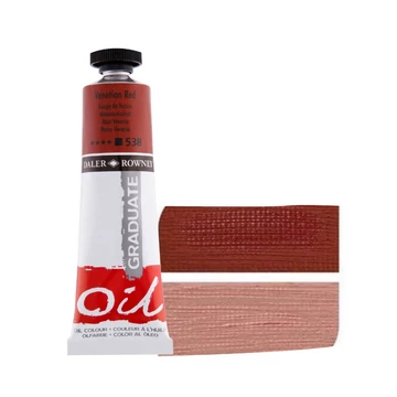 Daler-Rowney GRADUATE olajfesték 538 velencei vörös 38ml Daler-Rowney GRADUATE olajfesték 538 velencei vörös 38ml