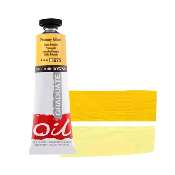 Daler-Rowney GRADUATE olajfesték 675 keverő sárga 38ml Daler-Rowney GRADUATE olajfesték 675 keverő sárga 38ml