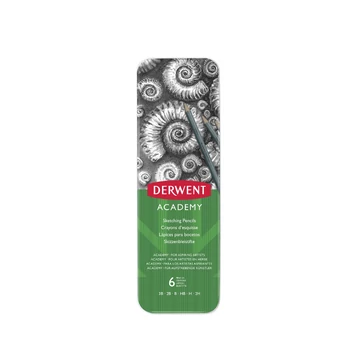 Derwent ACADEMY grafitceruza 3B-2H 6db Derwent ACADEMY grafitceruza 3B-2H 6db