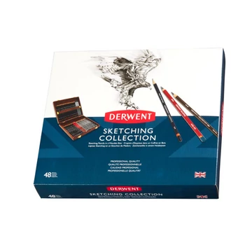 Derwent SKETCHING grafitceruza készlet fadobozban 48db-os