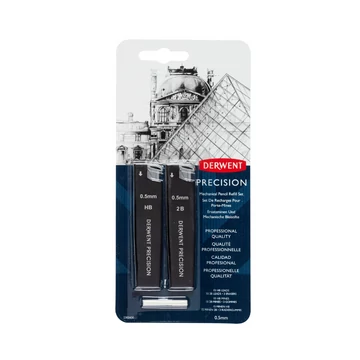 Derwent PRECISION grafitceruza utántöltő 0,5mm HB Derwent PRECISION grafitceruza utántöltő 0,5mm HB