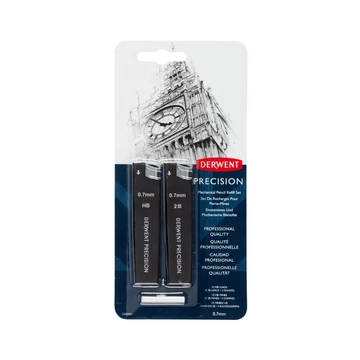 Derwent PRECISION grafitceruza utántöltő 0,7mm HB Derwent PRECISION grafitceruza utántöltő 0,7mm HB
