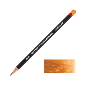Derwent TINTED CHARCOAL színezett szénceruza égetett narancs/burnt orange TC2 Derwent TINTED CHARCOAL színezett szénceruza égetett narancs/burnt orange TC2