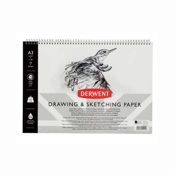 Derwent DRAWING & SKETCHING rajztömb, A3 165g 30lap Derwent DRAWING & SKETCHING rajztömb, A3 165g 30lap
