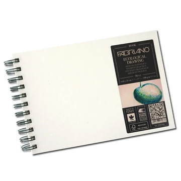Fabriano Eco Drawing BOOK A3 fekvő spirálos rajztömb – 70 lap, 120g Fabriano Eco Drawing BOOK A3 fekvő spirálos rajztömb – 70 lap, 120g