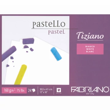 Fabriano TIZIANO tömb 23*30,5cm – 24 lap, 160g, fekete színű papír, 1 oldalán ragasztott Fabriano TIZIANO tömb 23*30,5cm – 24 lap, 160g, fekete színű papír, 1 oldalán ragasztott