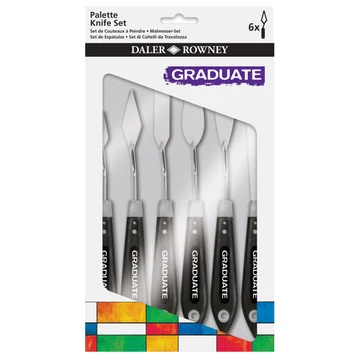 Daler-Rowney GRADUATE festőkés készlet 6db Daler-Rowney GRADUATE festőkés készlet 6db