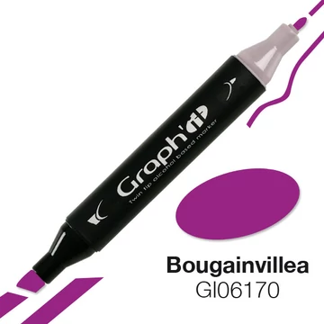 GRAPH'IT kétvégű (vágott/normál) alkoholos filctoll 6170 bougainvillea GRAPH'IT kétvégű (vágott/normál) alkoholos filctoll 6170 bougainvillea