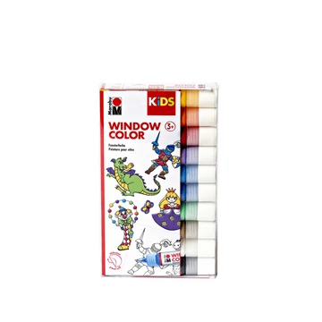 Marabu KIDS üvegmatrica festék készlet 10*25ml