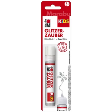 Marabu KIDS glitter festék 582 ezüst 25ml