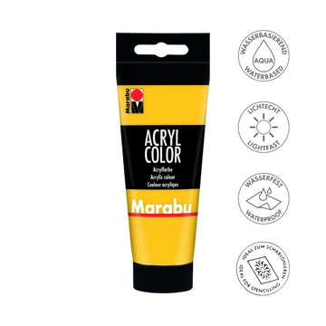 Marabu ACRYL COLOR akrilfesték tubusban – élénk, könnyen kezelhető festék