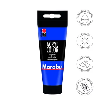 Marabu ACRYL COLOR akrilfesték tubusban – élénk, könnyen kezelhető festék