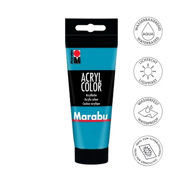 Marabu ACRYL COLOR akrilfesték tubusban – élénk, könnyen kezelhető festék