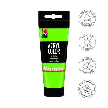 Marabu ACRYL COLOR akrilfesték tubusban – élénk, könnyen kezelhető festék