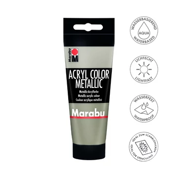 Marabu ACRYL COLOR METALLIC akrilfesték – fényes, csillogó metál színek Marabu ACRYL COLOR METALLIC akrilfesték – fényes, csillogó metál színek