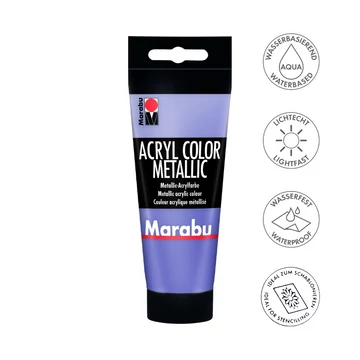 Marabu ACRYL COLOR METALLIC akrilfesték – fényes, csillogó metál színek Marabu ACRYL COLOR METALLIC akrilfesték – fényes, csillogó metál színek