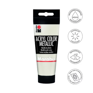 Marabu ACRYL COLOR METALLIC akrilfesték – fényes, csillogó metál színek Marabu ACRYL COLOR METALLIC akrilfesték – fényes, csillogó metál színek