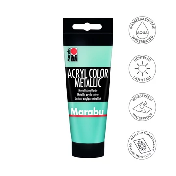 Marabu ACRYL COLOR METALLIC akrilfesték – fényes, csillogó metál színek Marabu ACRYL COLOR METALLIC akrilfesték – fényes, csillogó metál színek