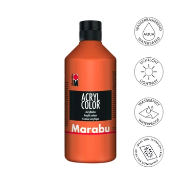 Marabu ACRYL COLOR akrilfesték tubusban – élénk, könnyen kezelhető festék