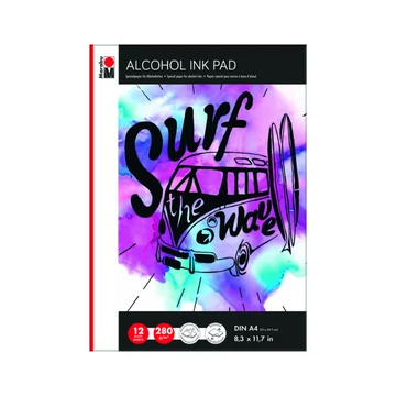 Marabu Alcohol Ink Pad – DIN A4 méretű speciális papír alkoholos tintához Marabu Alcohol Ink Pad – DIN A4 méretű speciális papír alkoholos tintához