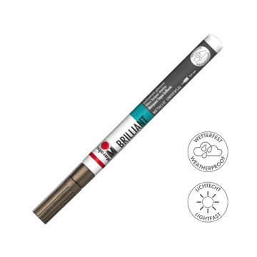 Marabu BRILLIANT fényes akril filctoll 0,8mm 087 réz Marabu BRILLIANT fényes akril filctoll 0,8mm 087 réz