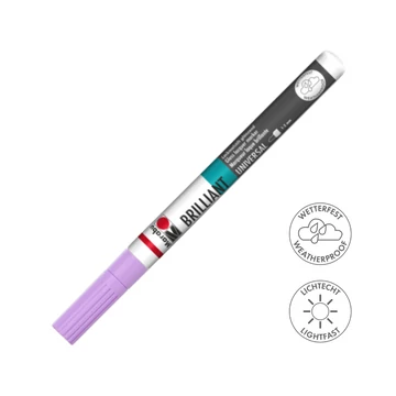 Marabu BRILLIANT fényes akril filctoll 1-2mm 033 pink rózsaszín Marabu BRILLIANT fényes akril filctoll 1-2mm 033 pink rózsaszín