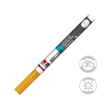 Marabu BRILLIANT fényes akril filctoll 1-2mm 225 mandarin Marabu BRILLIANT fényes akril filctoll 1-2mm 225 mandarin