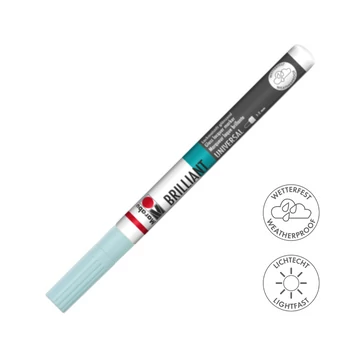 Marabu BRILLIANT fényes akril filctoll 1-2mm 255 tengerzöld Marabu BRILLIANT fényes akril filctoll 1-2mm 255 tengerzöld