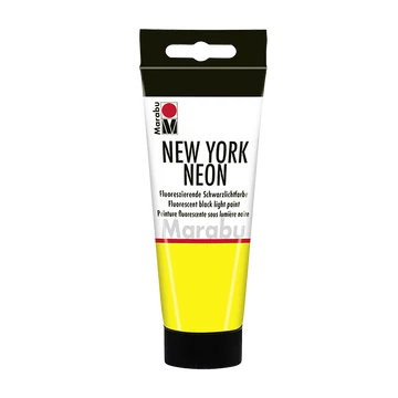 Marabu NEW YORK dekor festék  321 neon sárga 100ml Marabu NEW YORK dekor festék  321 neon sárga 100ml